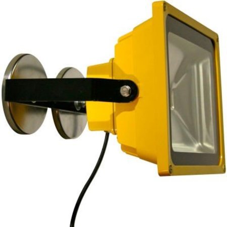 LIND EQUIPMENT Portable Heavy-Duty LED Flood Light - 40W, Magnet Mount LE970LED-MAG